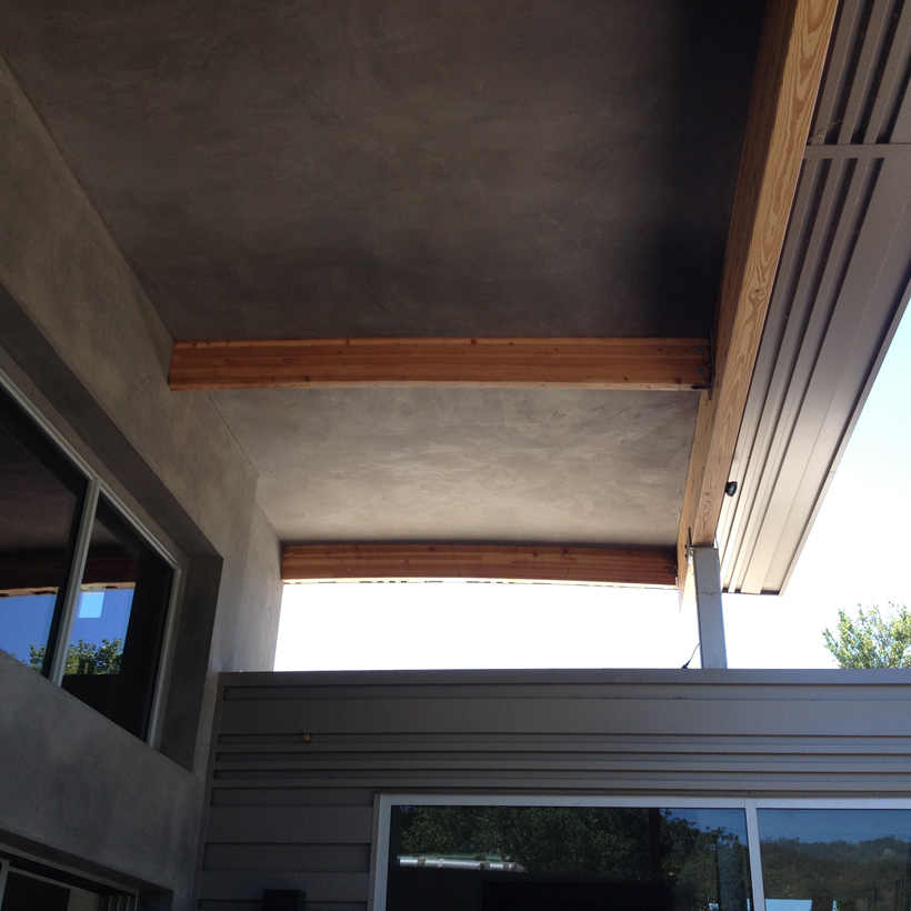 Lakeside Addition & Wholehouse Remodel, ENR architects, Lake Sherwood, CA 91361 - Terrace roof